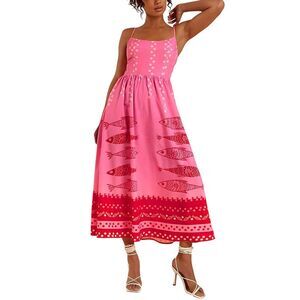 Camila Blanco Womens  Maxi Dress